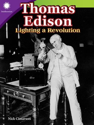 cover image of Thomas Edison: Lighting a Revolution
